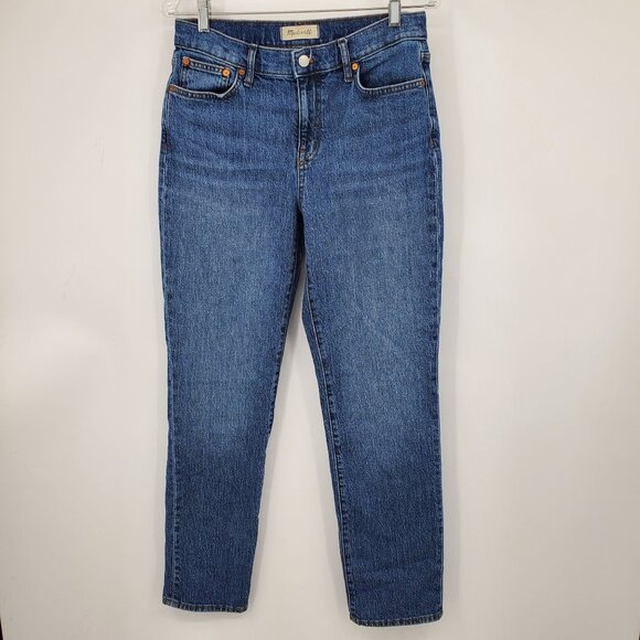 Madewell Denim - Madewell Women's The Slim Boyjean Denim Blue Jeans Size 26